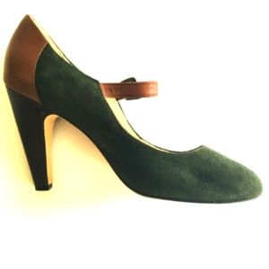 Plenty by Tracy Reese Suede/Leather Heel Pumps 9